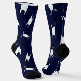 Shark Egg Case Pattern ソックス