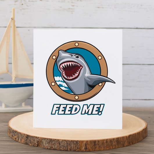 Shark Feed Me カード