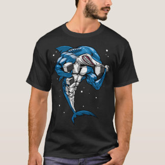 Shark Fitness Workout Tシャツ