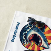 Shark Force Impact ビーチタオル (インサイチュ)