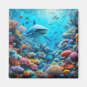 Shark Fridge Magnet マグネット (正面)