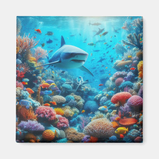 Shark Fridge Magnet マグネット