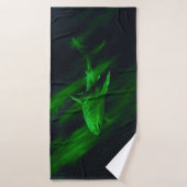 Shark Green 30 X 60 Bath Towel バスタオル (バスタオル)