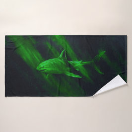 Shark Green 30 X 60 Bath Towel バスタオル