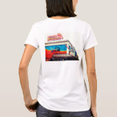 Shark in Ocean city, Maryland, US Tシャツ (裏面)