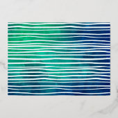 Shark Infected Any Age誕生日写真ありがとう 箔招待状 (裏面)