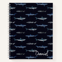 Shark Invasion Pattern ノートブック