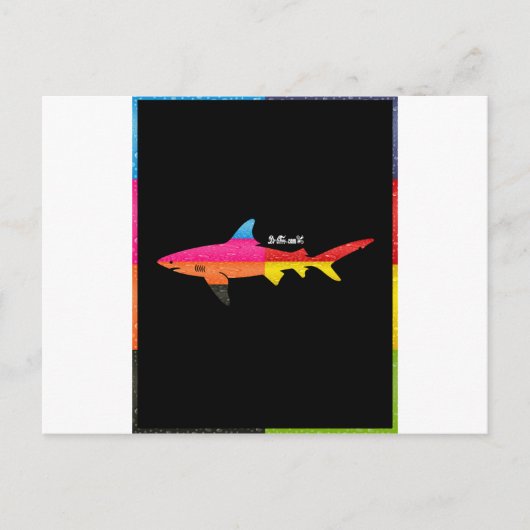 SHARK MAYA DRCHOS.COM アステカ 07カスタマイズ可能な製品 ポストカード (正面)