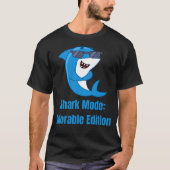 Shark Mode：愛らしいエディション Tシャツ (正面)