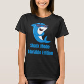 Shark Mode:愛らしいエディション Tシャツ (正面)