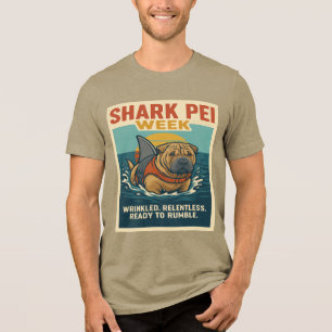 Shark Pei Week:ランブルの準備 トライブレンドTシャツ