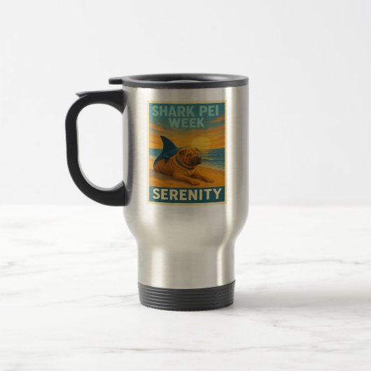 Shark Pei Week: Serenity トラベルマグ (左)