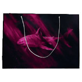 Shark Pink ラージペーパーバッグ (裏面)