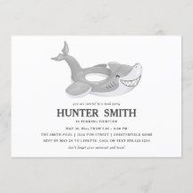 Shark Pool Float誕生日プールパーティー