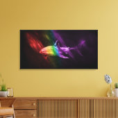 Shark Pride キャンバスプリント (インサイチュ (リビング))