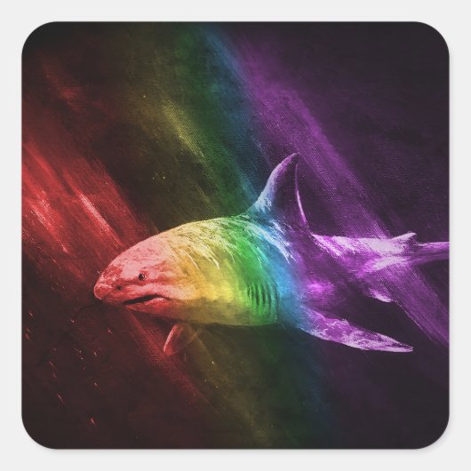Shark Pride スクエアシール (正面)