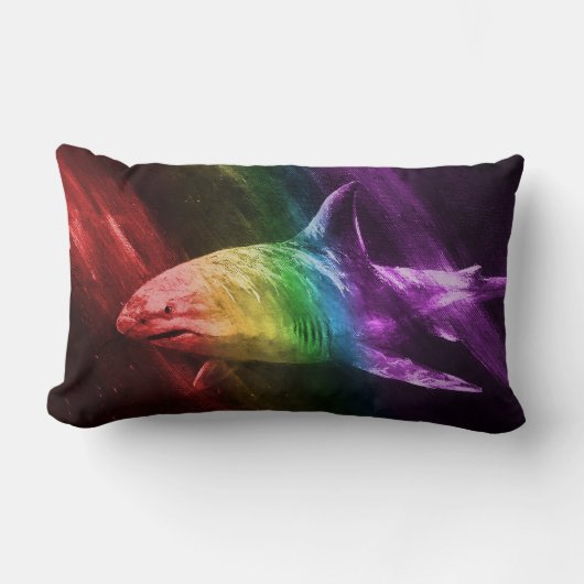 Shark Pride ランバークッション (正面)