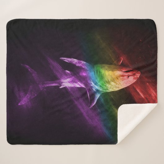 Shark Pride 3 sizes シェルパブランケット (正面(横))