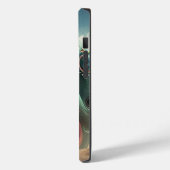 Shark sculpture on the beach Case-Mate iPhoneケース (裏面 / 左)