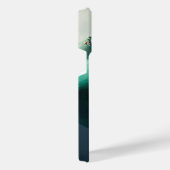 Shark sculpture on the beach iPhoneケース (右側面)