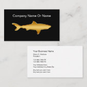 Shark Silhouetteの名刺 名刺 (正面/裏面)