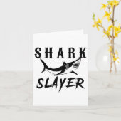 Shark Slayer Shark Fishing And Salt Water Anglers  カード (黄色い花)