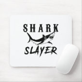 Shark Slayer Shark Fishing And Salt Water Anglers  マウスパッド (マウス)