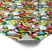 SHARK STEREOGRAM 16" x 12", Semi-Gloss, No Frame ポスター (角)