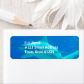 Shark Swimmingメーリングラベル ラベル (インサイチュ)