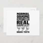 Shark Teeth Collector Gifts | Shark Tooth Hobby ポストカード (正面/裏面)