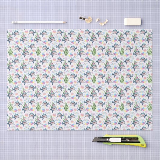 Shark Tissue Paper 薄葉紙 (クラフト)