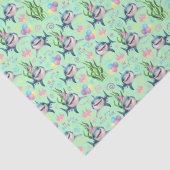 Shark Tissue Paper in Green 薄葉紙 (詳細)