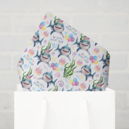 Shark Tissue Paper in White 薄葉紙