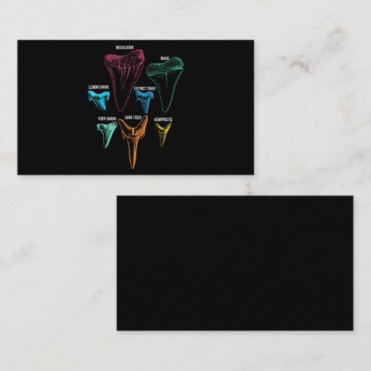 Shark Tooth狩りID鍵 名刺 (正面/裏面)