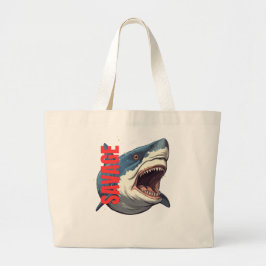 Shark Tote Bag ラージトートバッグ
