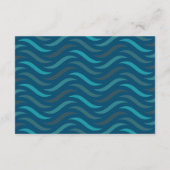 Shark Wedding RSVPエンクロージャカード エンクロージャーカード (裏面)