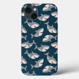 Shark Week Pattern Iphoneケースカバー iPhone 13ケース