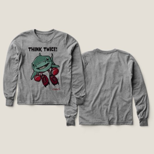 Shark week relax T-Shirts (デザイン 正面＆背面)