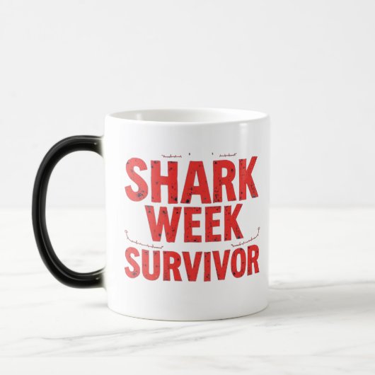 Shark Week Survivor モーフィングマグカップ (左)