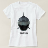 sharkasm tシャツ (デザイン正面)