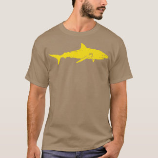 SharkBlack & Yellow SharkSharkギフトYellow Shark Tシャツ