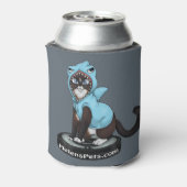 #SharkCat Loves You -クーラーボックス 缶クーラー (缶裏面)