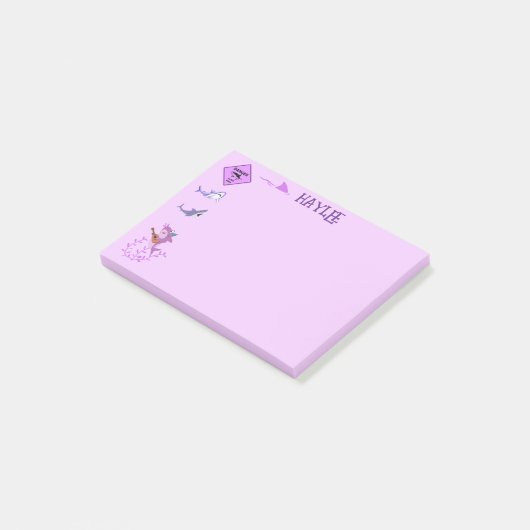 Sharkie friend post it note ポストイット (アングル)