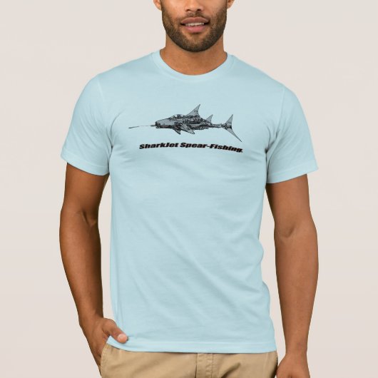 SharkJet SpearFishing Tシャツ (正面)