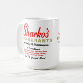 Sharko's Restaurants, 3場所，イリノイ コーヒーマグカップ (正面左)