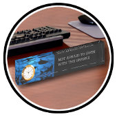 Sharksの事務局と一緒に泳ぐ デスクネームプレート