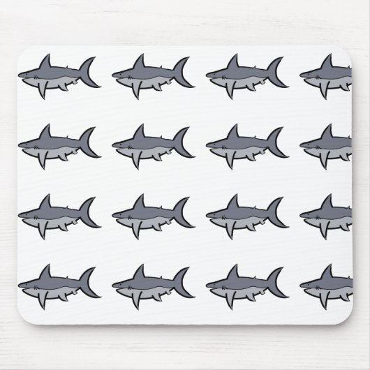 Sharks マウスパッド (正面)