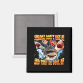 Sharks Don't Use Ai And They're Cool Af  マグネット (正面/裏面)
