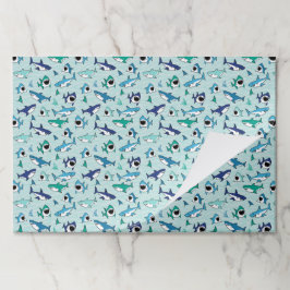 Sharks Paper Placemats ペーパーパッド