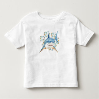 Sharks Underwater Add Name トドラーTシャツ